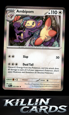 Ambipom - 079/094 079/094 Pokemon Rare ME02: Phantasmal Flames Card NM