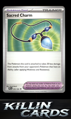 Sacred Charm - 093/094 093/094 Pokemon Uncommon ME02: Phantasmal Flames Card NM