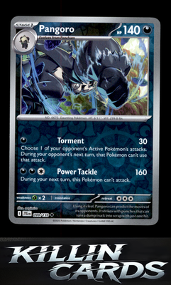 Reverse Holofoil Pangoro 099/159 Pokemon Uncommon SV09: Journey Together Card NM