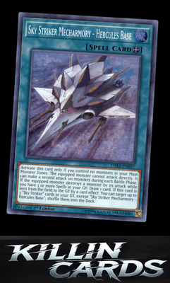 1st Edition Sky Striker Mecharmory - Hercules Base DASA-EN037 YuGiOh Super Rare