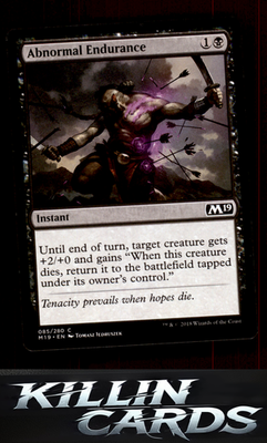 Abnormal Endurance 85 Magic C Core Set 2019 Card NM