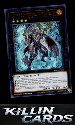 1st Edition Number 60: Dugares the Timeless RA02-EN037 YuGiOh Super Rare 25th An