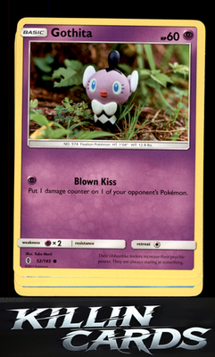 Gothita 52/145 Pokemon Common SM - Guardians Rising Card NM