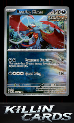 Roaring Moon (Poke Ball Pattern) 065/131 Pokemon Rare SV: Prismatic Evolutions C