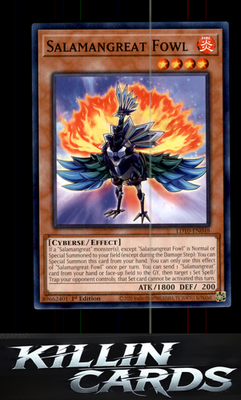 1st Edition Salamangreat Fowl LD10-EN048 YuGiOh Common Legendary Duelists: Soulb