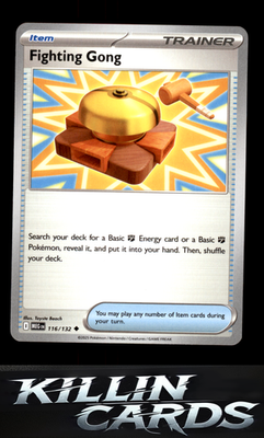 Fighting Gong - 116/132 116/132 Pokemon Uncommon ME01: Mega Evolution Card NM