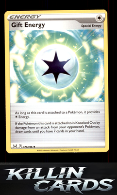 Gift Energy 171/196 Pokemon Uncommon SWSH11: Lost Origin Card NM