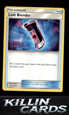 Lost Blender 181/214 Pokemon Uncommon SM - Lost Thunder Card LP