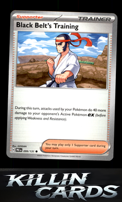 Black Belt's Training - 099/131 099/131 Pokemon Common SV: Prismatic Evolutions