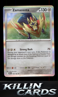 Zamazenta - 146/182 146/182 Pokemon Rare SV10: Destined Rivals Card NM