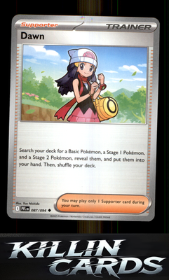 Dawn 087/094 Pokemon Uncommon ME02: Phantasmal Flames Card NM