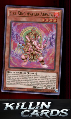 Fire King Avatar Arvata OP25-EN007 YuGiOh Super Rare OTS Tournament Pack 25 Card