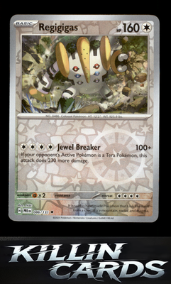 Regigigas 086/131 Pokemon Uncommon SV: Prismatic Evolutions Card NM