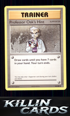 Professor Oak's Hint 84/108 Pokemon Uncommon XY - Evolutions Card NM