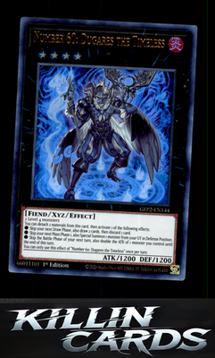 1st Edition Number 60: Dugares the Timeless GFP2-EN144 YuGiOh Ultra Rare Ghosts