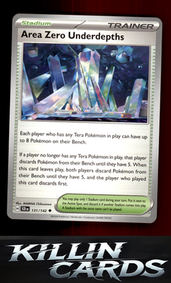 Area Zero Underdepths - 131/142 131/142 Pokemon Uncommon SV07: Stellar Crown Car