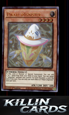 1st Edition Pikari @Ignister MP21-EN001 YuGiOh Ultra Rare 2021 Tin of Ancient Ba