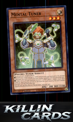 1st Edition Mental Tuner PHHY-EN012 YuGiOh Common Photon Hypernova Card NM
