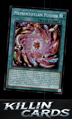 Mementotlan Fusion OP28-EN010 YuGiOh Super Rare OTS Tournament Pack 28 Card NM