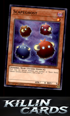 1st Edition Scapeghost SR07-EN022 YuGiOh Common Structure Deck: Zombie Horde Car