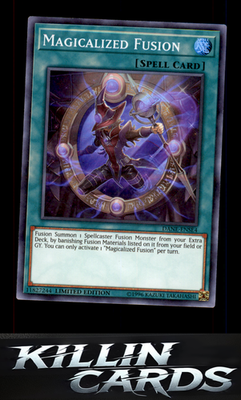 Magicalized Fusion DANE-ENSE4 YuGiOh Super Rare Dark Neostorm Card NM