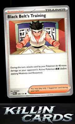 Black Belt's Training - 096/131 096/131 Pokemon Common SV: Prismatic Evolutions