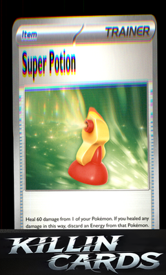 Super Potion 090/102 Pokemon Uncommon Base Set (Shadowless) Card NM