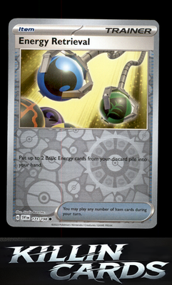 Reverse Holofoil Energy Retrieval 171/198 Pokemon Common SV01: Scarlet & Violet
