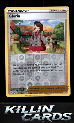 Reverse Holofoil Gloria 141/172 Pokemon Uncommon SWSH09: Brilliant Stars Card NM