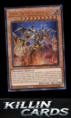1st Edition Jizukiru, the Star Destroying Kaiju BLC1-EN036 YuGiOh Ultra Rare Bat