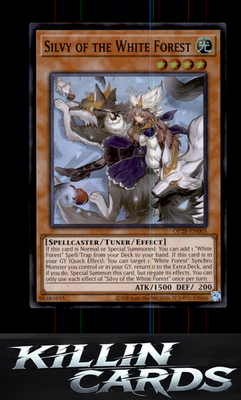 Silvy of the White Forest OP28-EN005 YuGiOh Super Rare OTS Tournament Pack 28 Ca