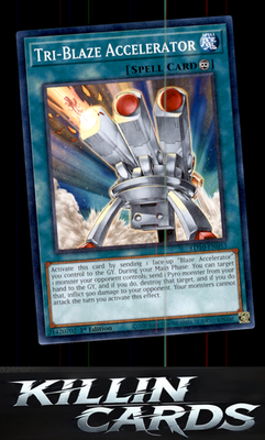 1st Edition Tri-Blaze Accelerator LD10-EN053 YuGiOh Common Legendary Duelists: S