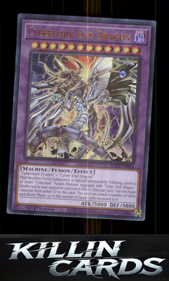 Cyberdark End Dragon SDCS-EN044 YuGiOh Ultra Rare Structure Deck: Cyber Strike C