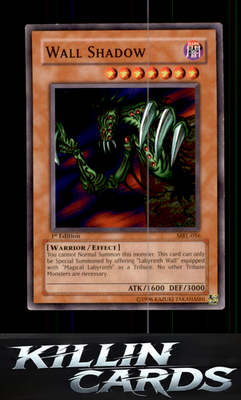 1st Edition Wall Shadow MRL-056 YuGiOh Common Magic Ruler Card NM