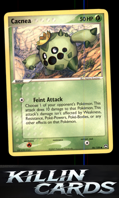 Cacnea 46/108 Pokemon Common Power Keepers Card LP