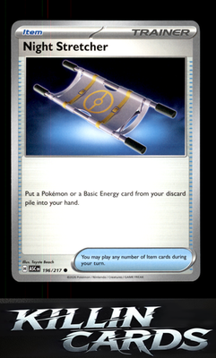Reverse Holofoil Night Stretcher 196/217 Pokemon Common ME: Ascended Heroes Card