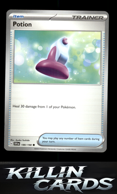Potion 188/198 Pokemon Common SV01: Scarlet & Violet Base Set Card NM