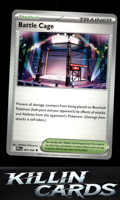 Battle Cage - 085/094 085/094 Pokemon Uncommon ME02: Phantasmal Flames Card NM