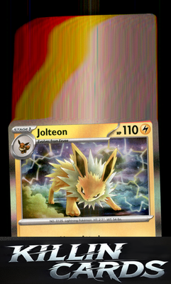 Jolteon 135/165 Pokemon Rare SV: Scarlet & Violet 151 Card NM