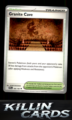 Granite Cave 166/182 Pokemon Uncommon SV10: Destined Rivals Card NM