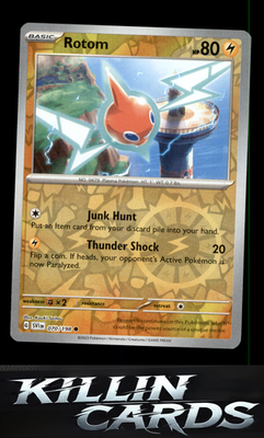 Reverse Holofoil Rotom - 070/198 070/198 Pokemon Common SV01: Scarlet & Violet B