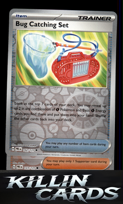 Reverse Holofoil Bug Catching Set 102/131 Pokemon Uncommon SV: Prismatic Evoluti