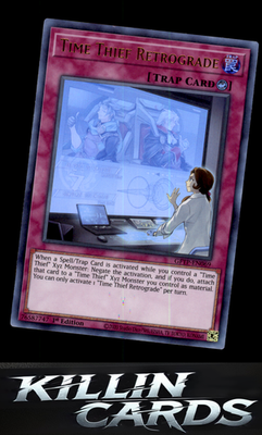 1st Edition Time Thief Retrograde GFTP-EN069 YuGiOh Ultra Rare Ghosts From the P