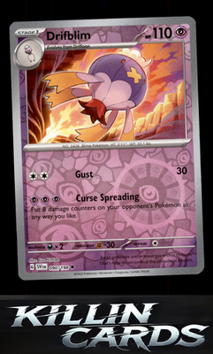 Reverse Holofoil Drifblim 090/198 Pokemon Uncommon SV01: Scarlet & Violet Base S