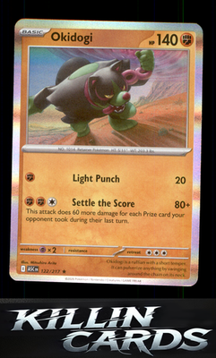 Okidogi 122/217 Pokemon Rare ME: Ascended Heroes Card NM
