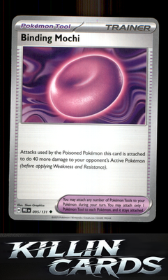 Binding Mochi 095/131 Pokemon Uncommon SV: Prismatic Evolutions Card NM