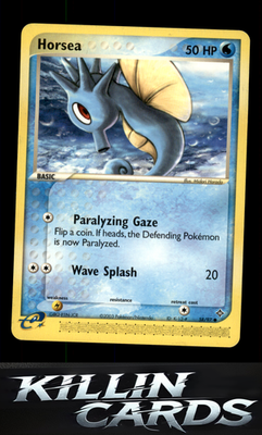 Horsea - 58/97 58/97 Pokemon Common Dragon Card LP
