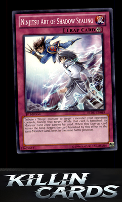 1st Edition Ninjitsu Art of Shadow Sealing REDU-EN089 YuGiOh Common Return of th