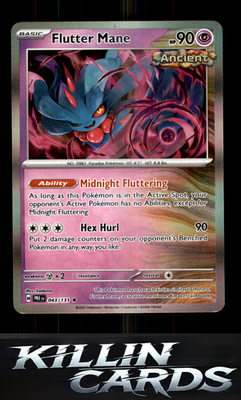 Flutter Mane 043/131 Pokemon Rare SV: Prismatic Evolutions Card NM