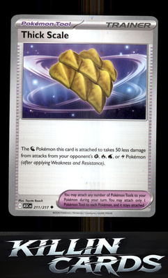 Thick Scale 211/217 Pokemon Uncommon ME: Ascended Heroes Card NM